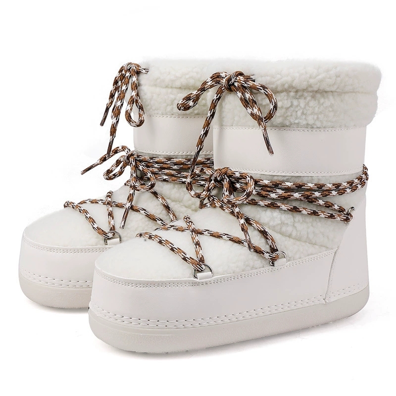 Newest Snow Boots for Women Fa - No Show Sock Women avaliação e preço