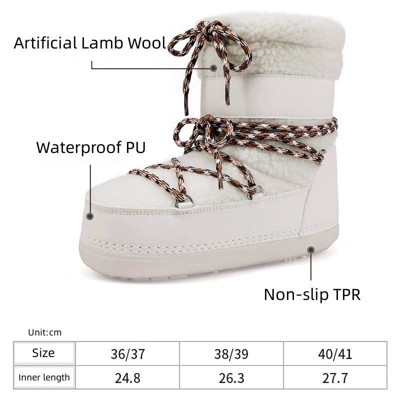 Newest Snow Boots for Women Fa - No Show Sock Women avaliação e preço