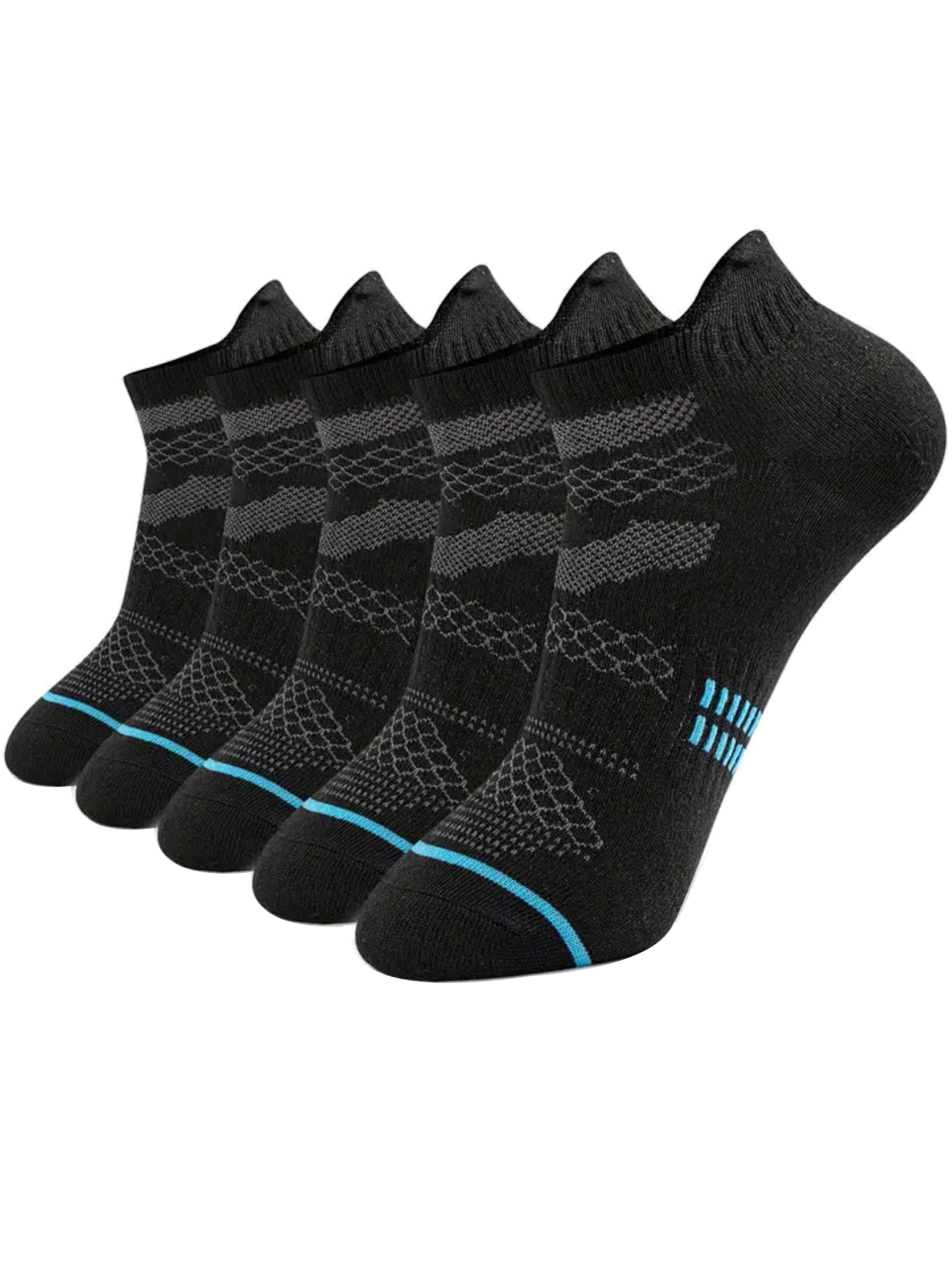 5Pairs Soft Padding No Show So - No Show Sock Women avaliação e preço