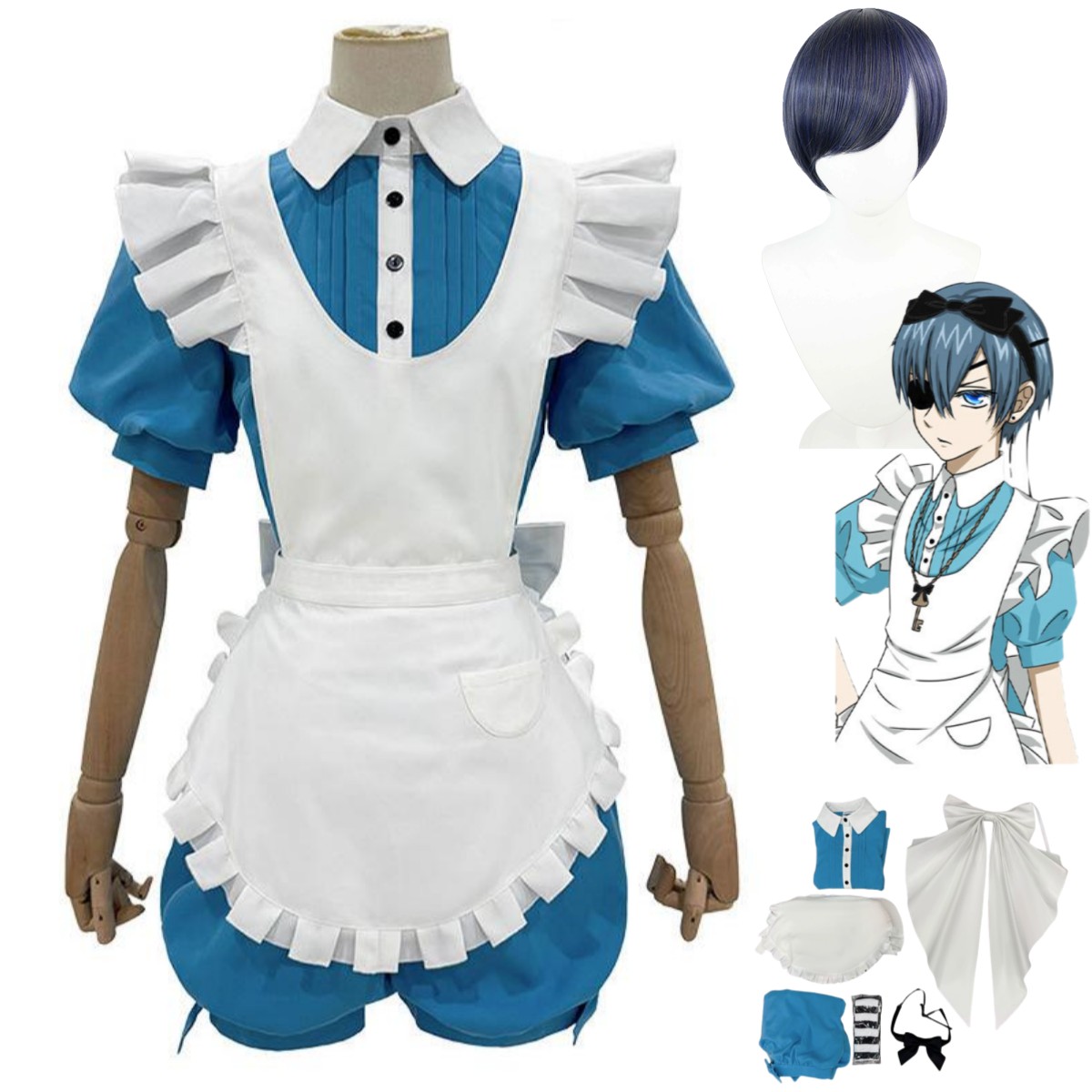 Anime Ciel Phantomhive Smile C - Dress Sock Men avaliação e preço
