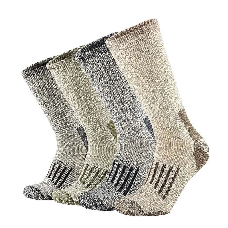 80% Wool Socks Thicken Warm Hi - Wool Hiking Sock avaliação e preço