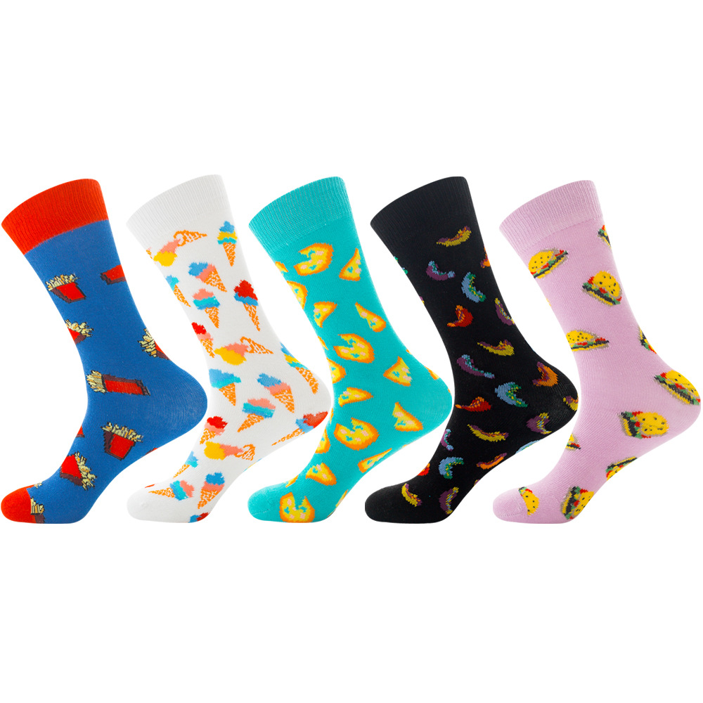 5 pairs lot pack men women soc - Cotton Crew Sock Pack avaliação e preço