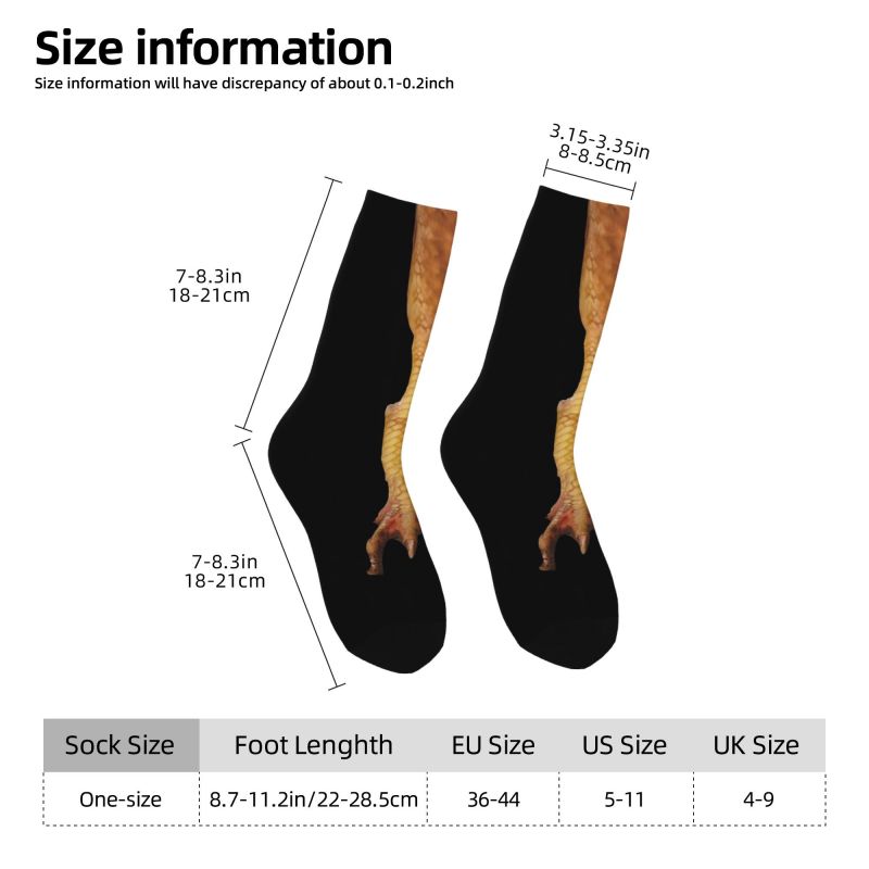 Chicken Paws Feet Mens Crew So - Dress Sock Men avaliação e preço