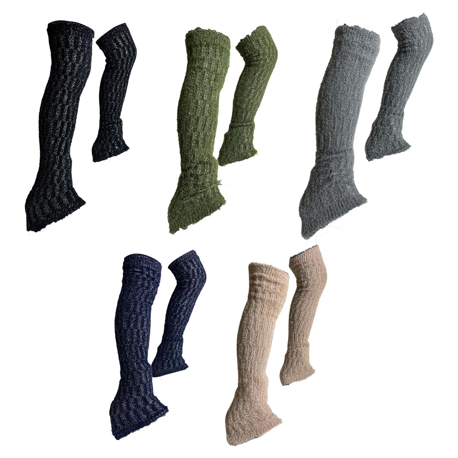 Ice Figure Skating Leg Warmers - Thermal Sock Winter avaliação e preço