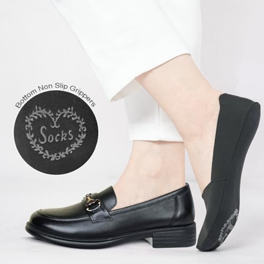floconssy No Show Socks Womens - Invisibility Sock Loafer avaliação e preço