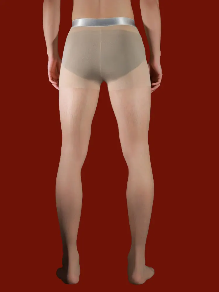Sexy Men Traceless Silver Wais - Tights Pantyhose Sheer avaliação e preço