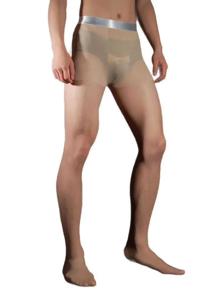 Sexy Men Traceless Silver Wais - Tights Pantyhose Sheer avaliação e preço