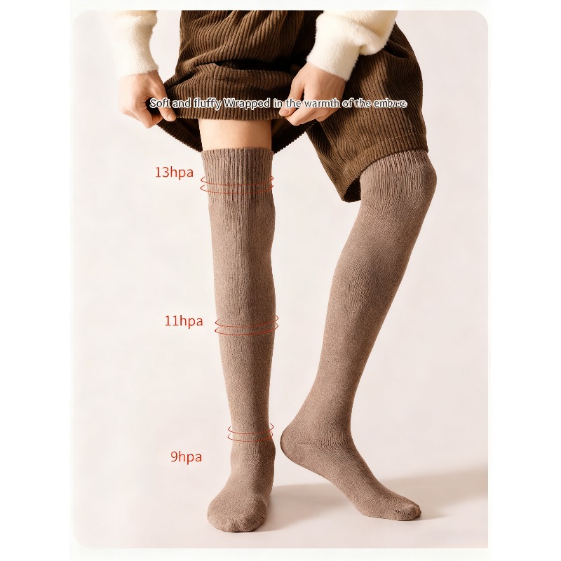 Men's Thermal Over The Knee So - Thermal Sock Winter avaliação e preço