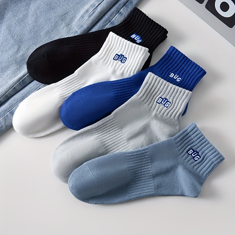 5 Pairs Men's Ankle Socks, Sol - Ankle Sock Low Cut avaliação e preço