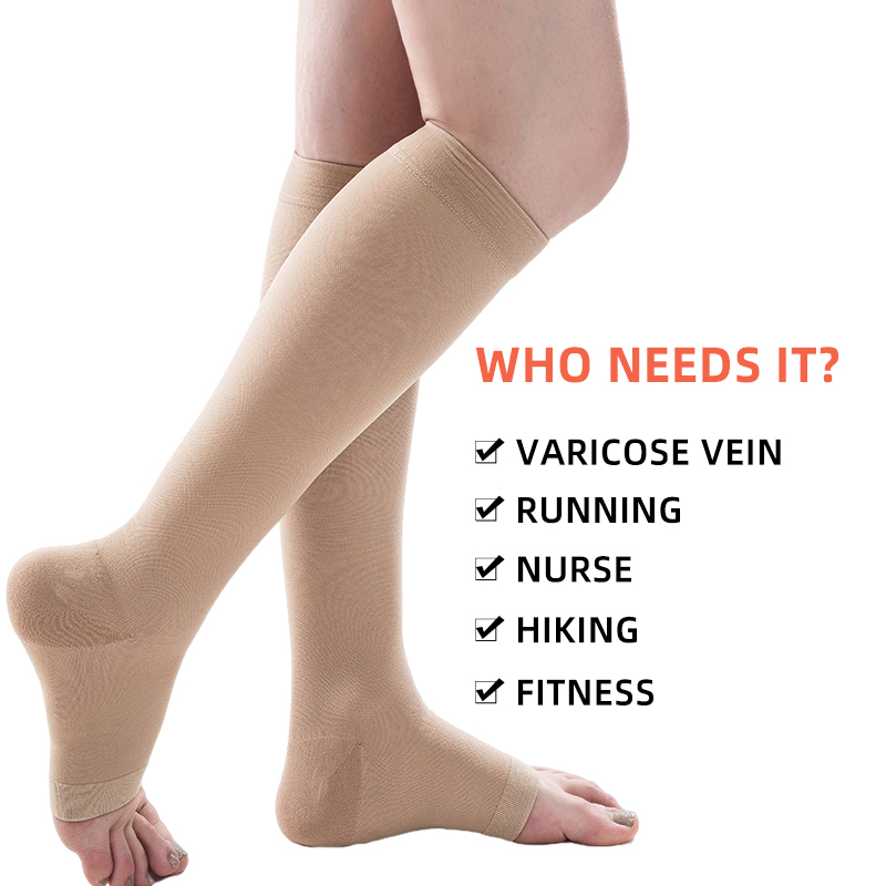S-5XL 2pcs/Pair Medical Compre - Compression Sleeve Calf avaliação e preço