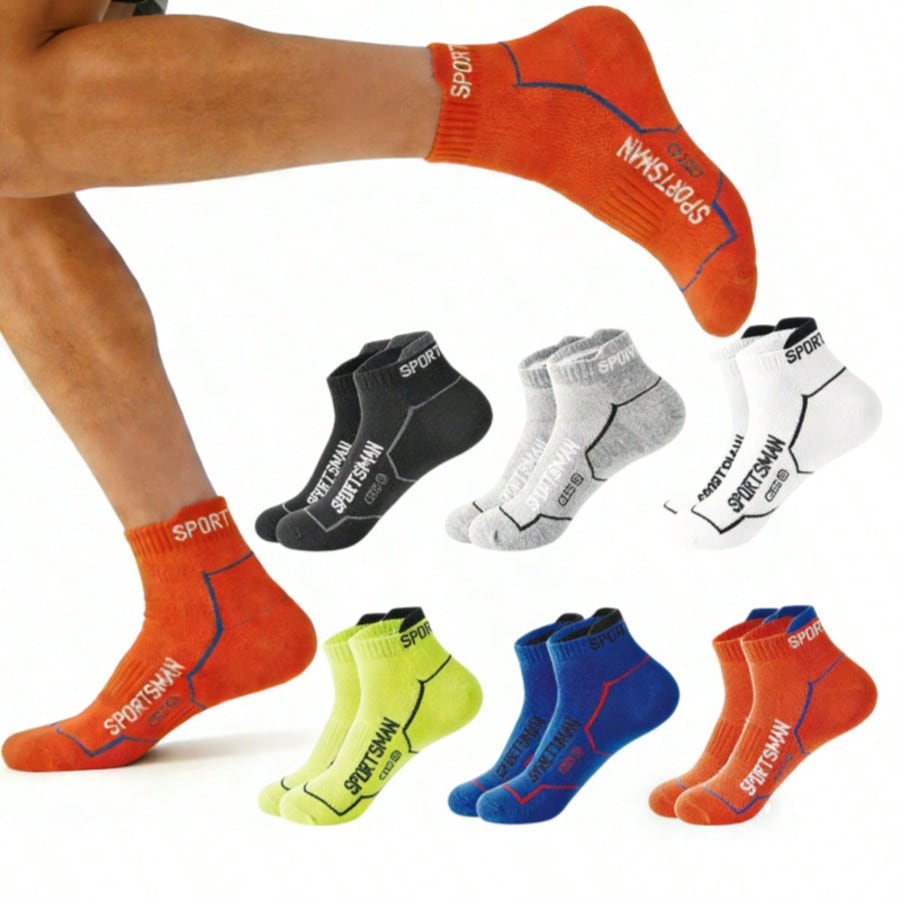 6 Pairs Men's Low Cut Ankle At - Ankle Sock Low Cut avaliação e preço