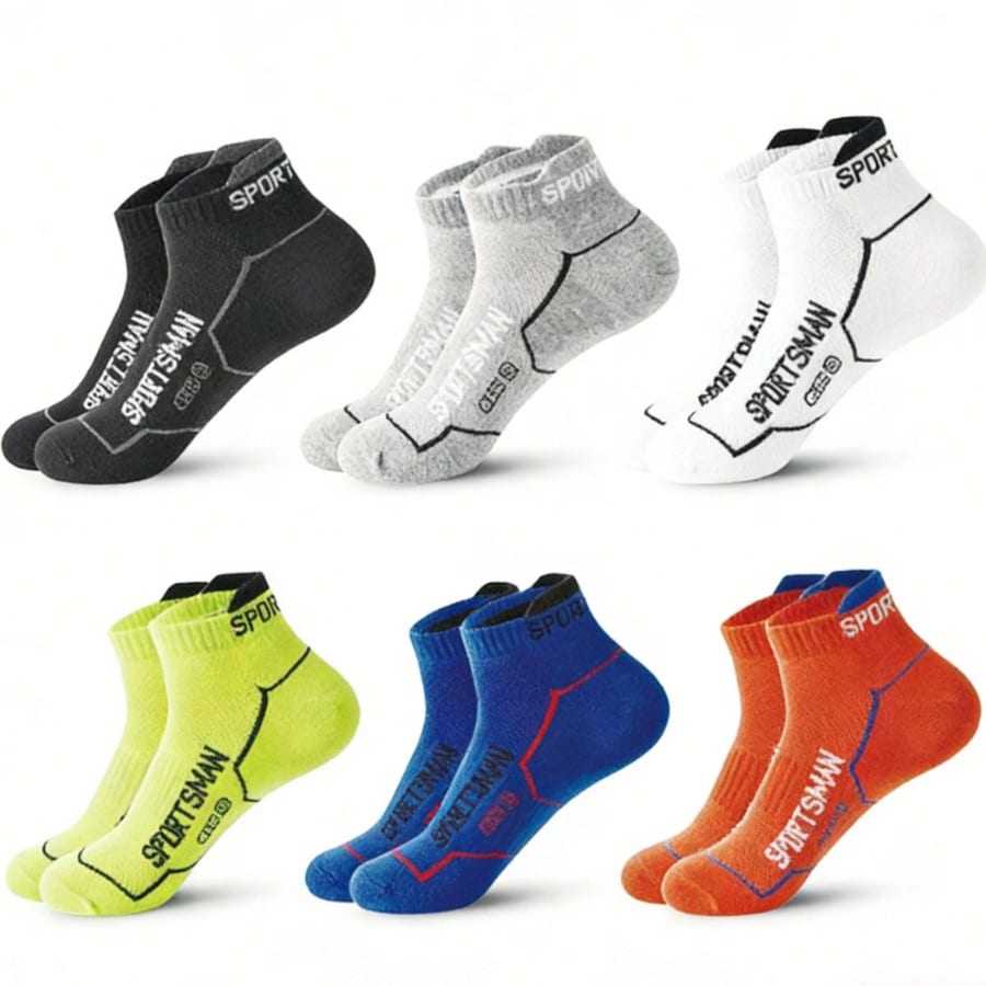 6 Pairs Men's Low Cut Ankle At - Ankle Sock Low Cut avaliação e preço
