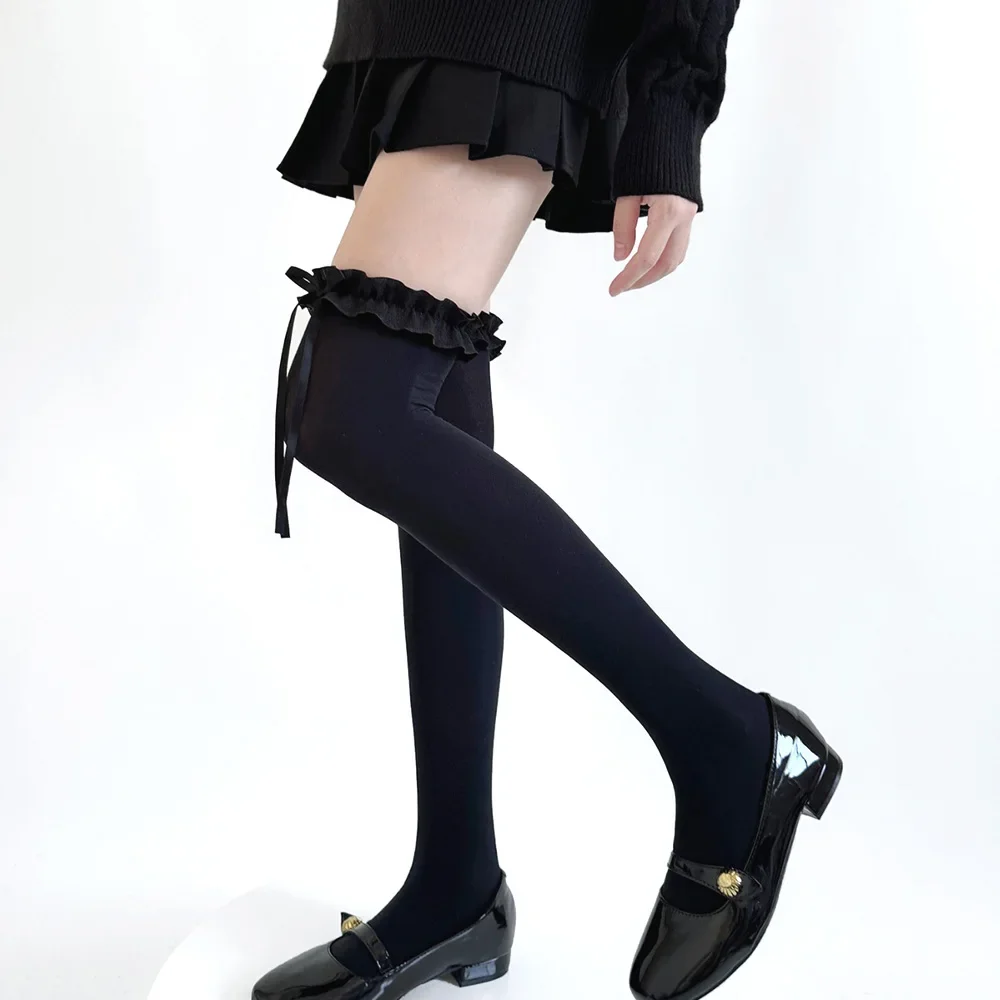 1Pair Spring Summer Women Stoc - Knee High Sock Women avaliação e preço
